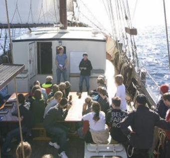 School at Sea educatieve reis voor scholieren